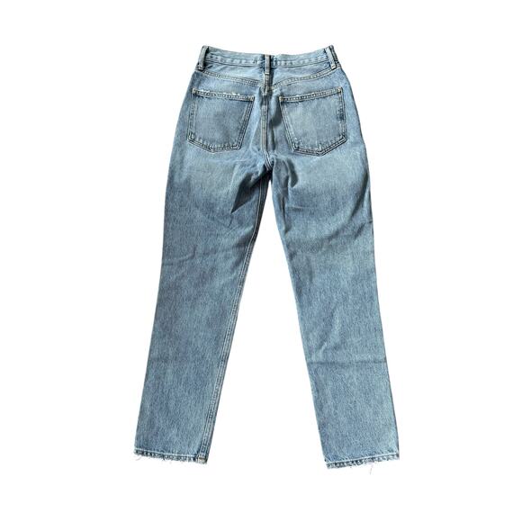 AGOLDE Fen High Rise Relaxed Taper Jean Wander Wash Distressed - Picture 3 of 11